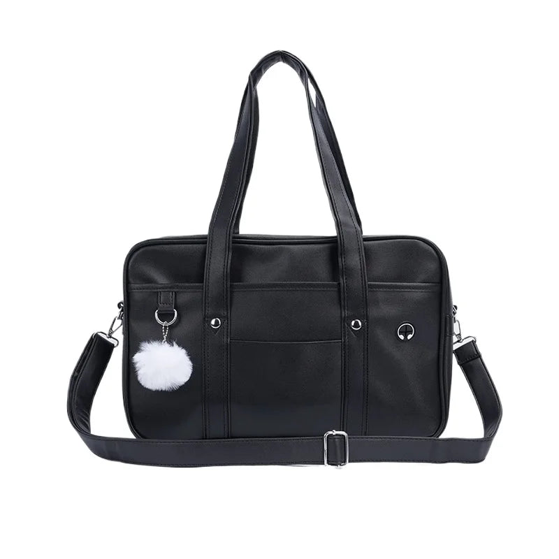 Japanese Schoolbag Women Handbag Shoulder Book Bag Uniform Bag Laptop Bag Commuter Briefcase Comic Con Tote Bags Crossbody Bags