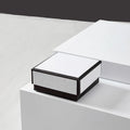 1pcs Kraft Gift Boxes Black White Paper Small Case Cardboard Rings Earrings Bracelet Necklace Jewelry Packing Carton Box