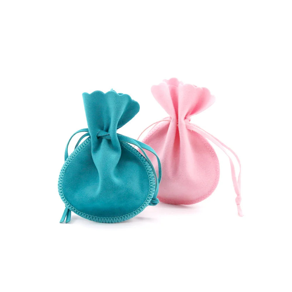 10pcs Velvet Drawstring Bag Pouch String Sachet for Jewelry Organizers Gift Small Businesses Packaging Candy Gift Storage Supply