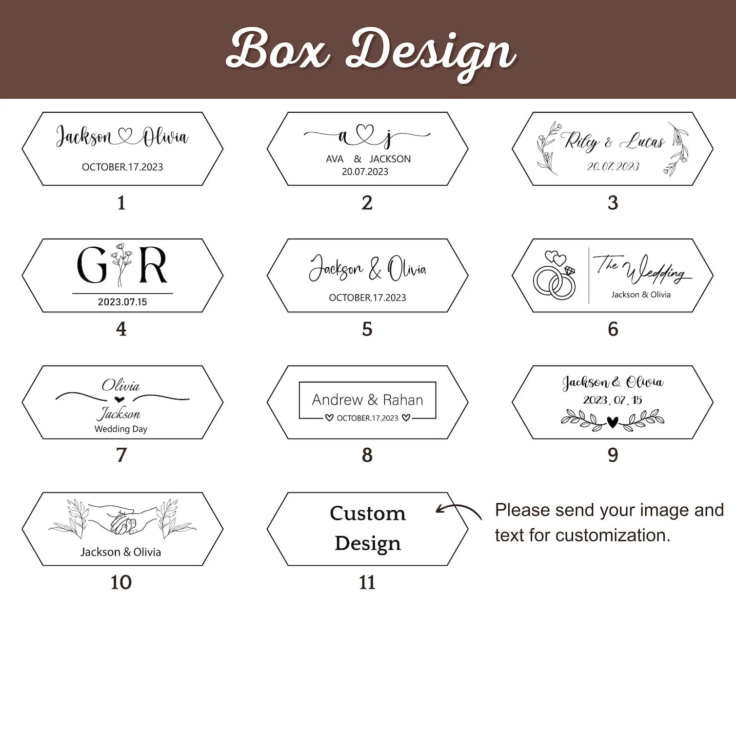 Personalized Walnut Wood Hexagon Ring Box with Glass Top Custom Name Date Engraved Engagement Wedding Ring Holder Keepsake Gift