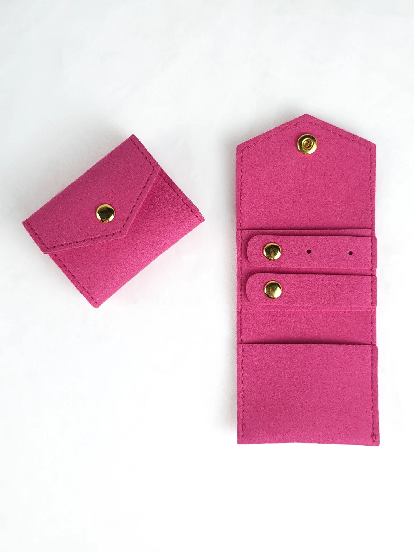 Jewelry Storage Bag Multi-Functional Portable Jewelry Roll Case Mini Jewelry Display Bag High-Quality For Gift Travel