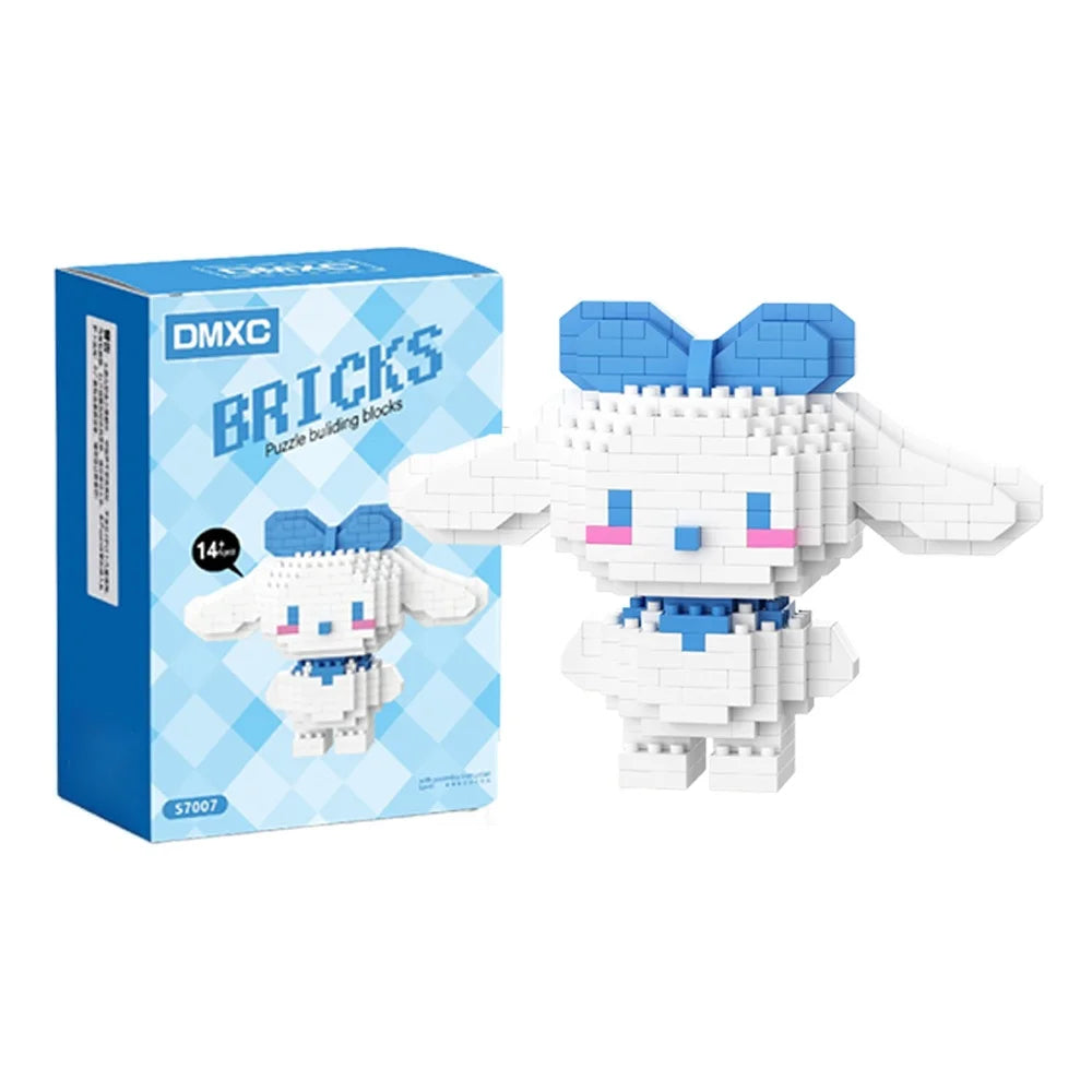 Sanrio Hello Kitty Building Blocks – Kuromi, My Melody & Cinnamoroll