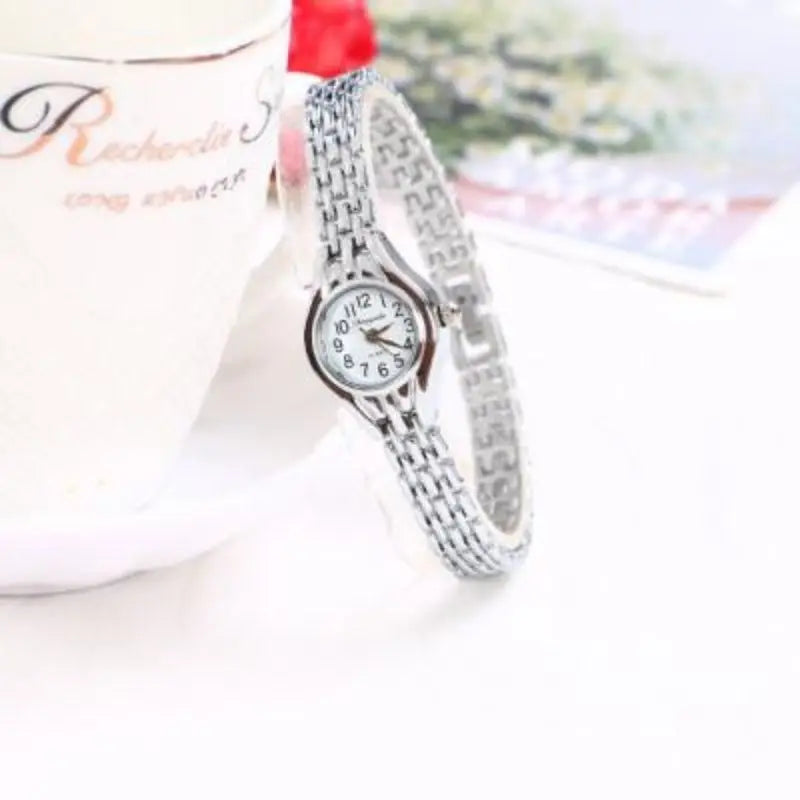 Golden Bracelet Watch For Women Small Dial Luxury Ladies Wristwatch Steel Elegant Quartz Female Clock Fashion Gift Reloj Mujer
