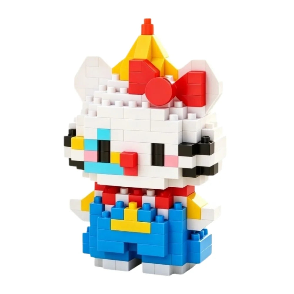 Sanrio Building Blocks – Hello Kitty & Kuromi DIY Figures