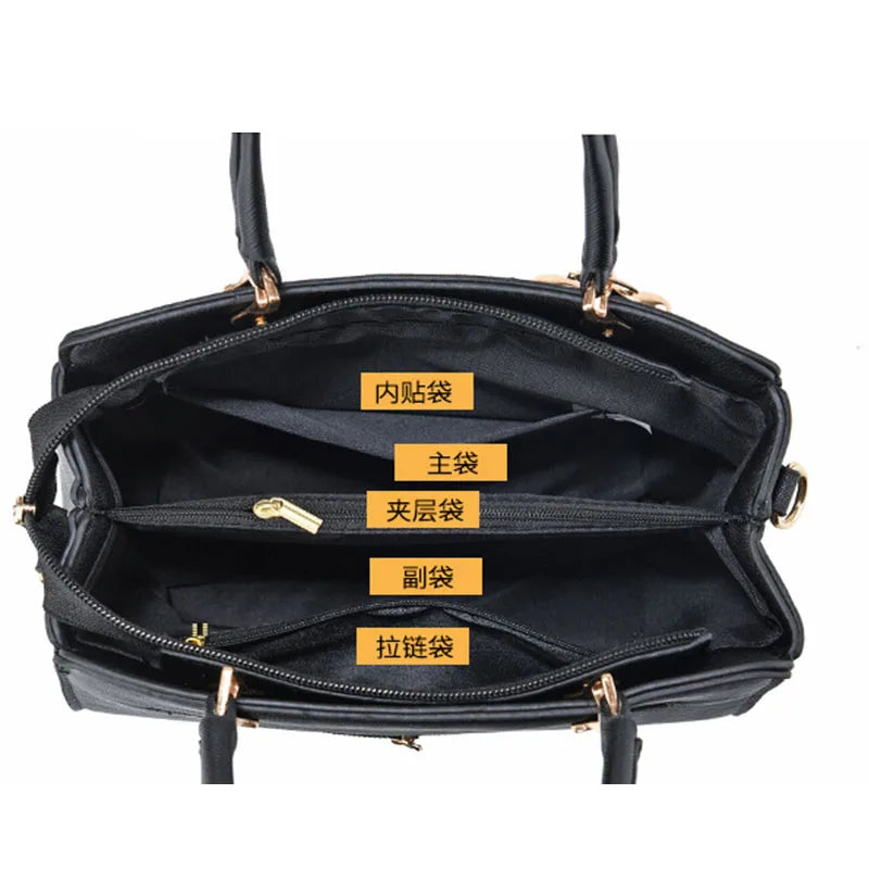 New Women bag Shoulder bag Handbag for women 2026 Crossbody bag pattern PU Portable bucket bag ladies messenger bag