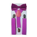 Kids Suspenders With Bowtie Fashion Children Bow Tie Set Boys Braces Girls Adjustable Suspenders Baby Wedding Ties Accessories