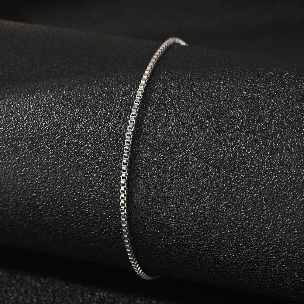 Stainless Steel Anklets Minimalist Popular Design Naked Chain Non-fading High-quality Anklet For Women Jewelry Everyday Wear New