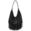 Long Tassels Women Handbag Fashion Shoulder Bags for Ladies Hand Bag Soft PU Leather Casual Hobos Armpit Bag Female Tote