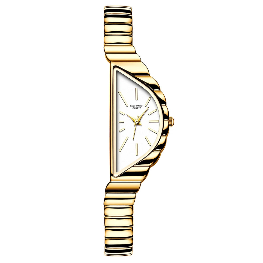 GEDI High-end Niche Woman Watch Vintage Luxury Women's Wristwatch Elegant Fashion Waterproof Alloy Quartz Women Watches New