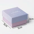1PCS Frosted White Jewelry Packing Carton Box Handsbag Fashion Holder Packaging Box Jewellery Organizer Storage Gift Box