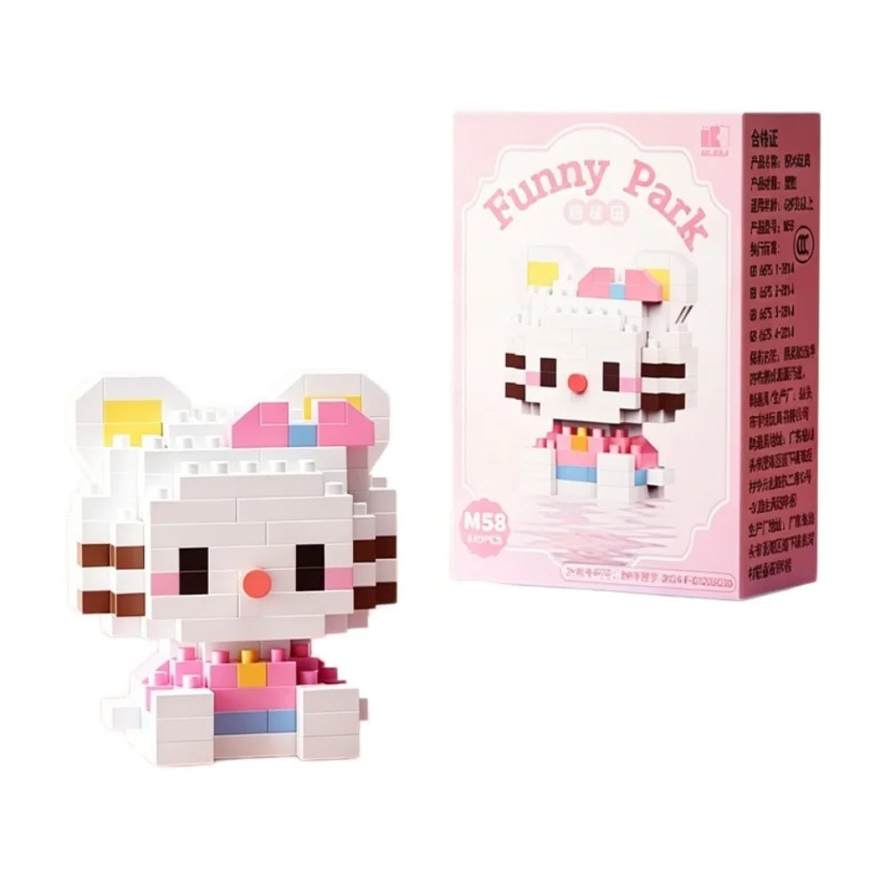 Sanrio Hello Kitty Building Blocks – Kuromi, My Melody & Cinnamoroll