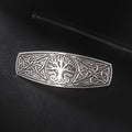 Dawapara Vintage Celtics Knot Hair Barrettes Retro Totem Tree of Life Raven Protection Amulet Hairpin Hair Accessories