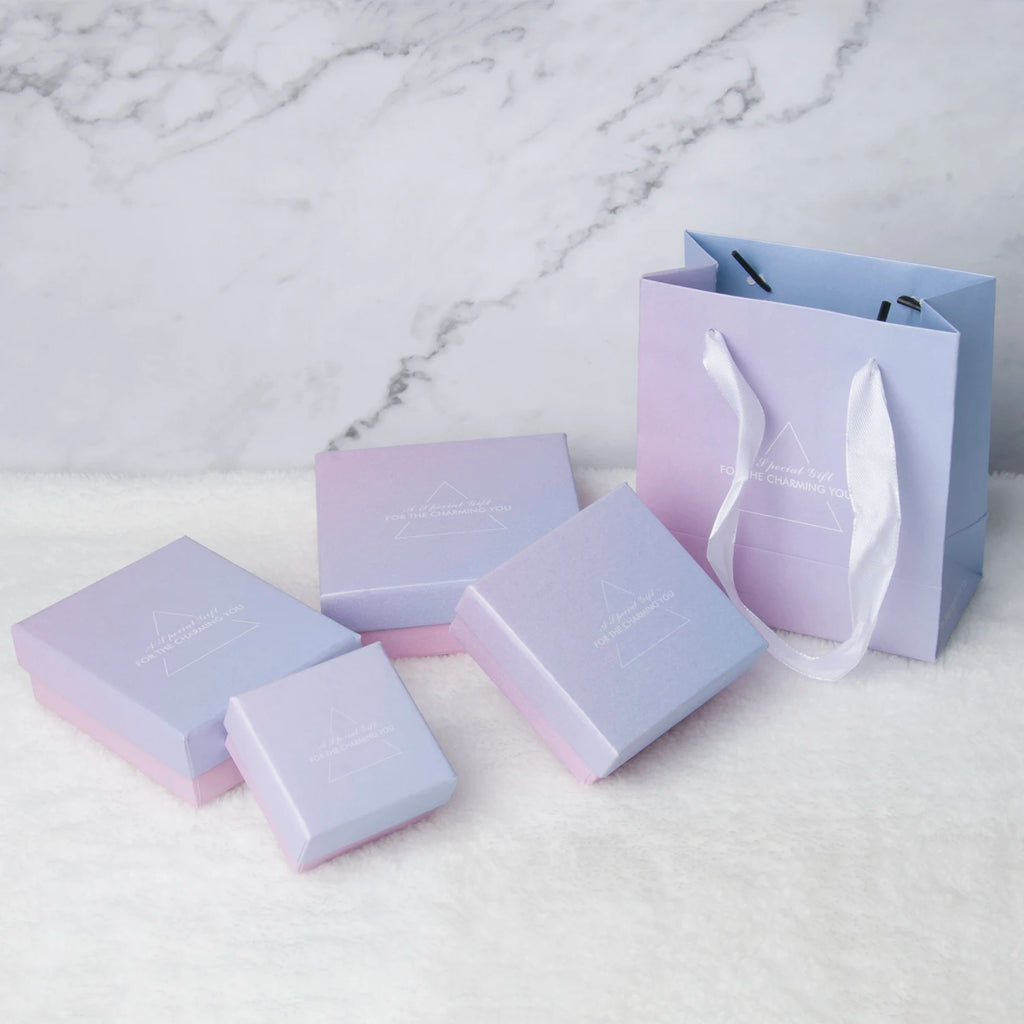 Paper Jewelry Box Cardboard Bracelet Boxes Ring Box For jewelry Gifts Present packaging display Storage Packaging Box