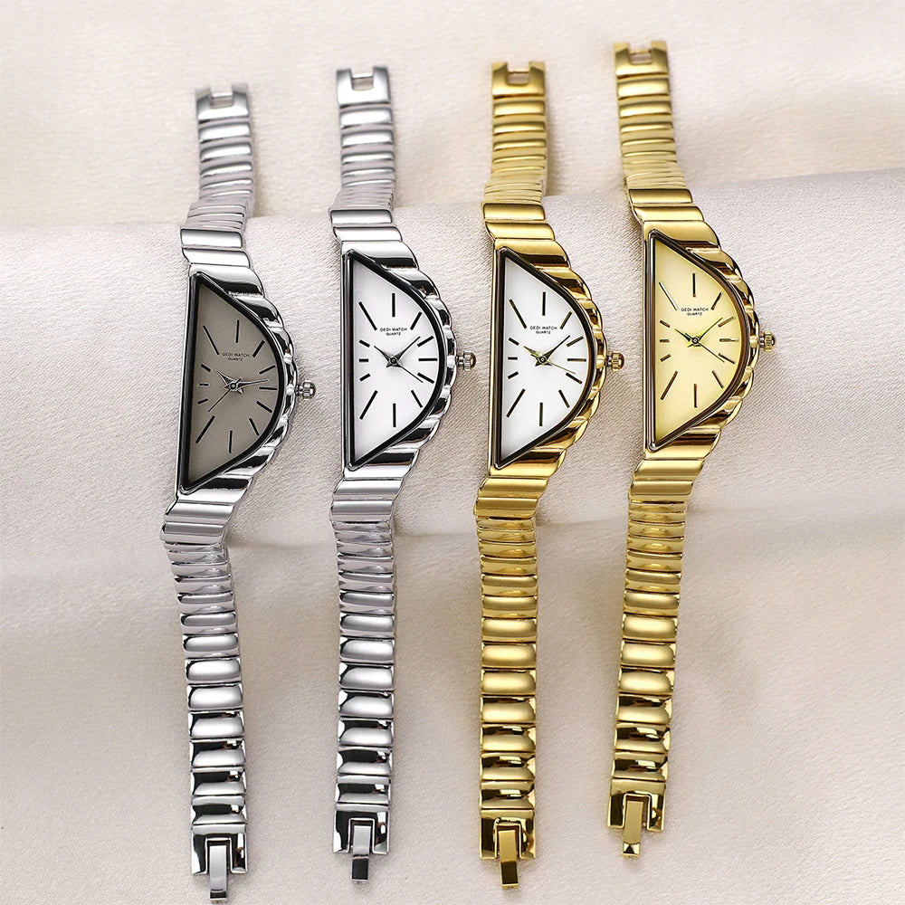 GEDI High-end Niche Woman Watch Vintage Luxury Women's Wristwatch Elegant Fashion Waterproof Alloy Quartz Women Watches New