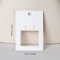 50pcs 6x9cm Self-adhesive Plastic Cello Bag Earrings Display Necklace KeyChain Cards For DIY Making Jewelry Packaging Cardboard