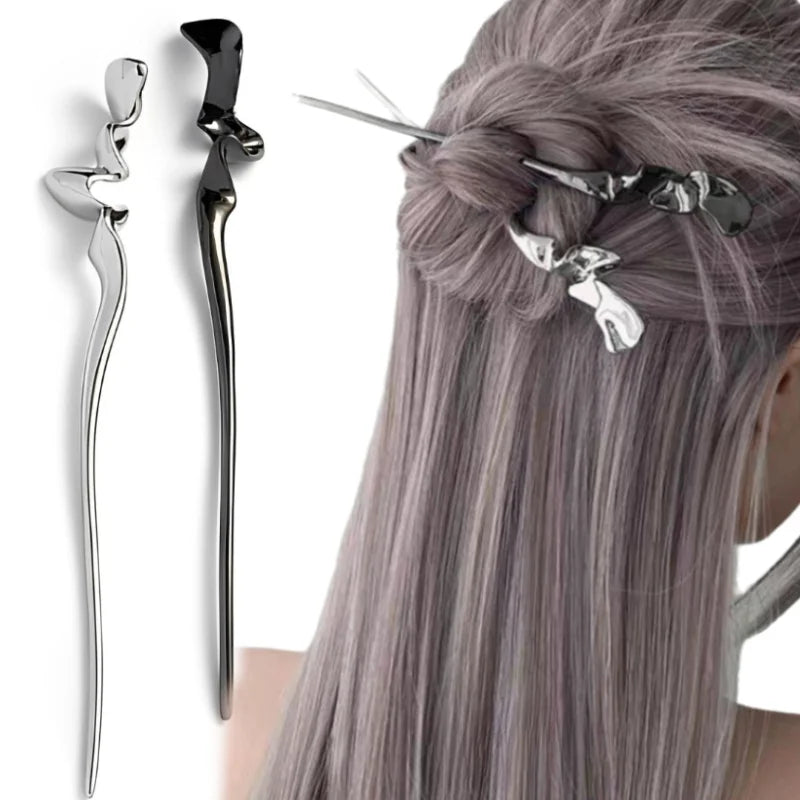 New Chinese Style Hair Sticks Vintage Chopstick Hairpins Women Hair Clip Pin Headwear Wedding Headdress Jewelry Accessories