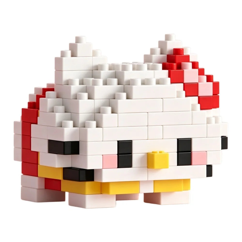 Sanrio Building Blocks – Hello Kitty & Kuromi DIY Figures