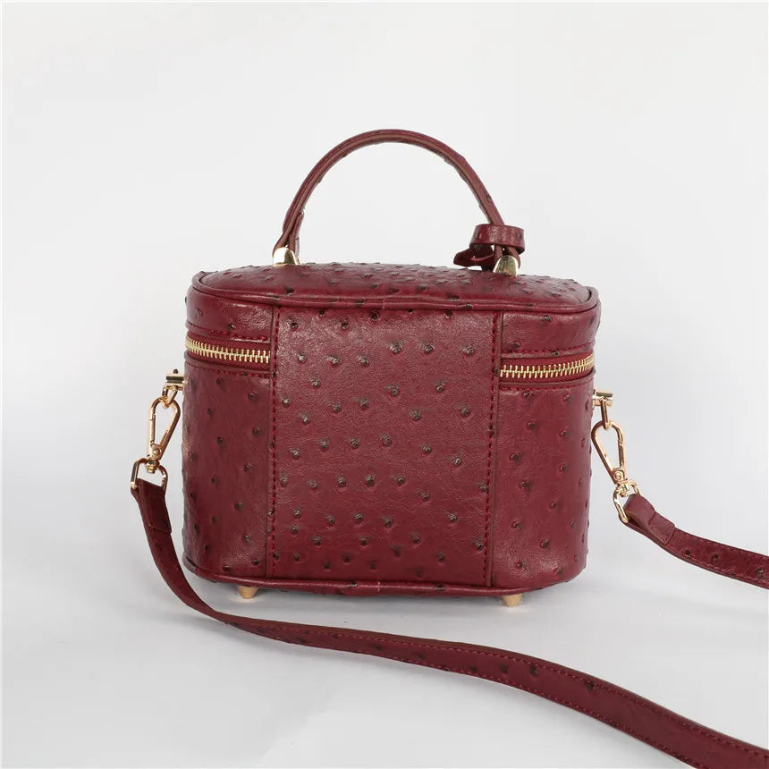 Casual Summer Ostrich Pattern Underarm Women's Crossbody Bag Commute Simple Design Single Shoulder Bag Commuter Tote Bag