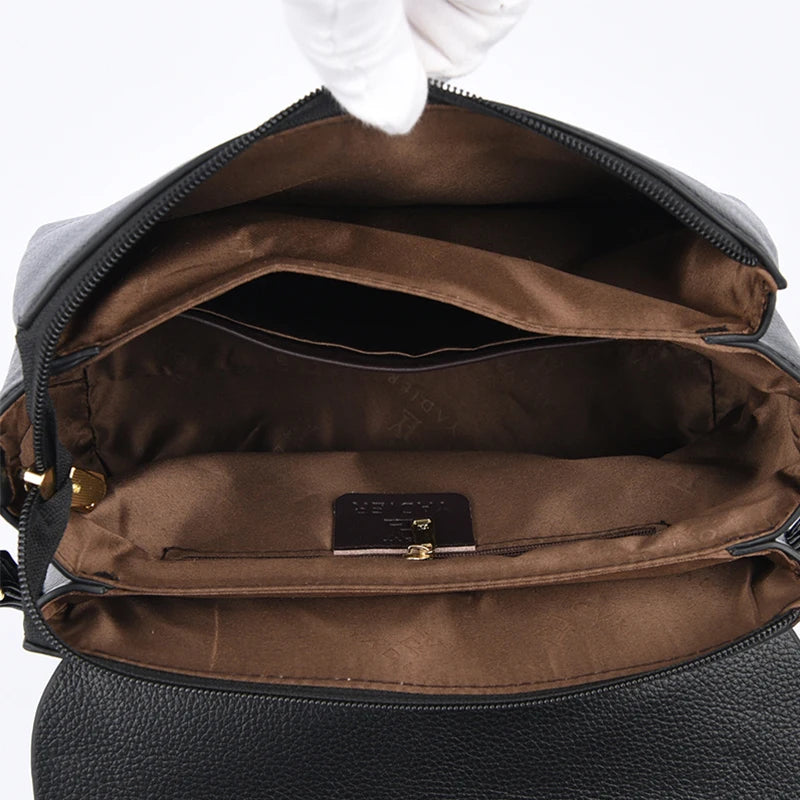 Soft Leather Luxury Shoulder Crossbody Bags for Women 2023 Fashion Purses and Handbags Designer Fashion Ladies Messenger Bag Sac