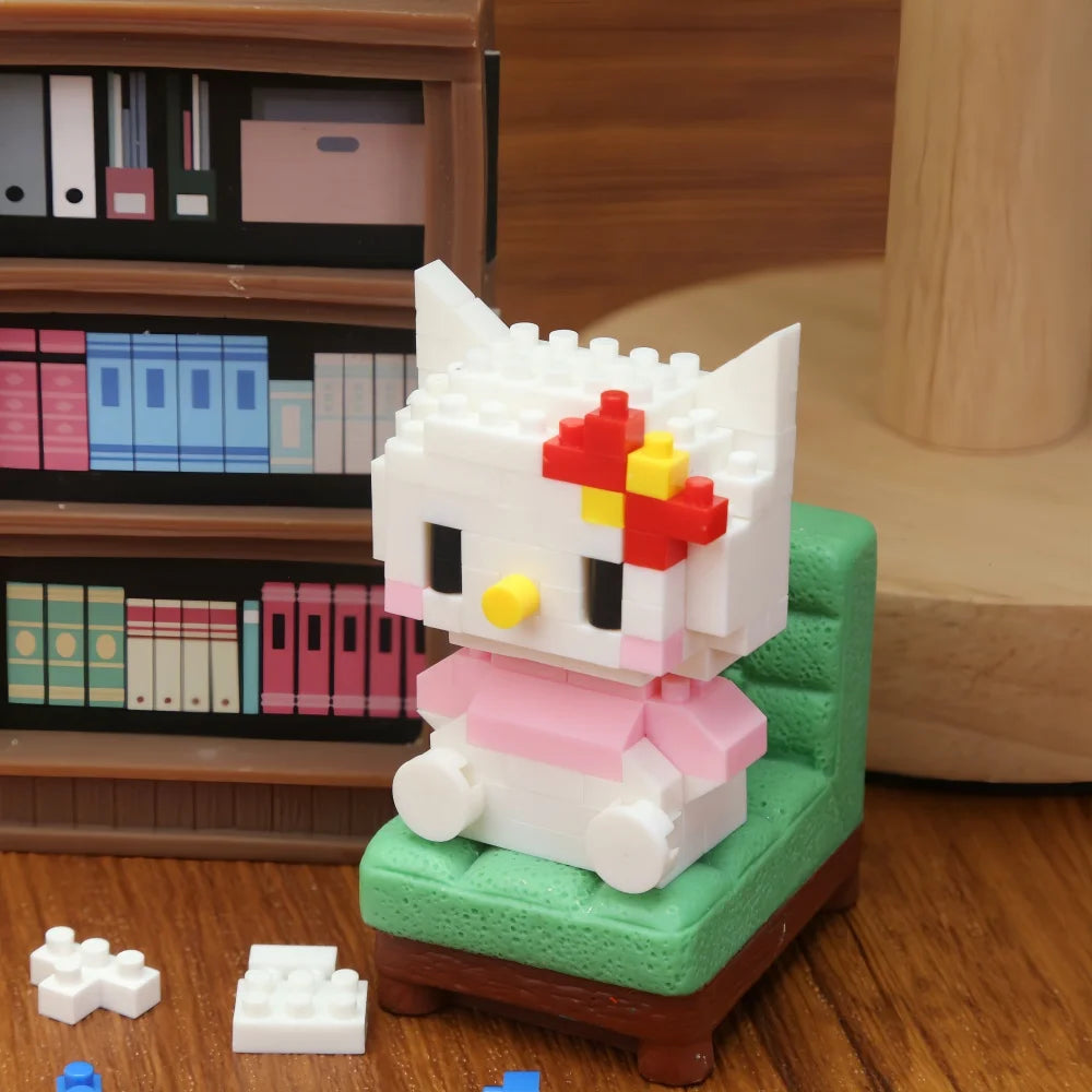Sanrio Hello Kitty Building Blocks – Kuromi, My Melody & Cinnamoroll