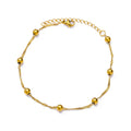 Colorful Boho Drops Anklets For Women Gold Color Stainless Steel Geometric Anklet Luxury Wedding Aesthetic Summer Jewelry Gift