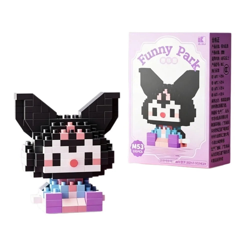 Sanrio Hello Kitty Building Blocks – Kuromi, My Melody & Cinnamoroll