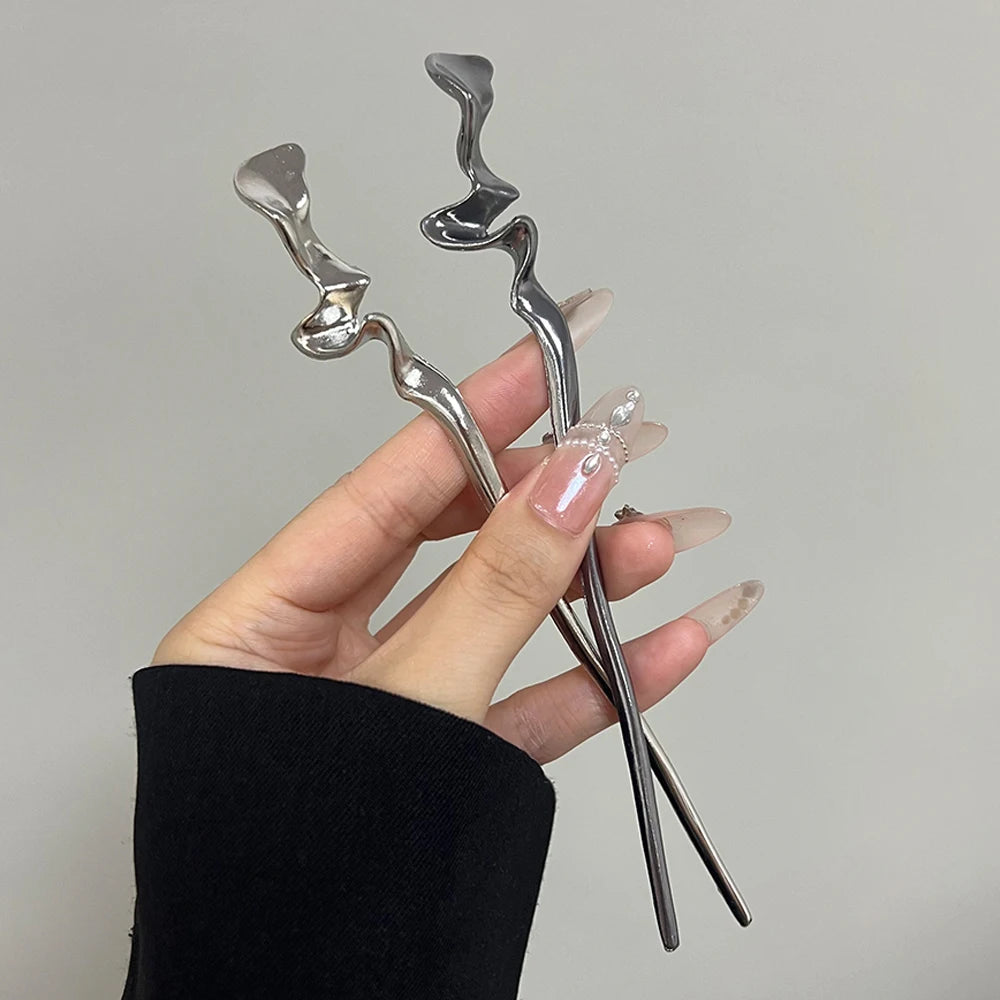 New Chinese Style Hair Sticks Vintage Chopstick Hairpins Women Hair Clip Pin Headwear Wedding Headdress Jewelry Accessories