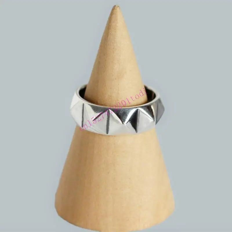 M76B Contemporary Rhombus Designs Rings Zinc Alloy Jewelry For Trendy Women