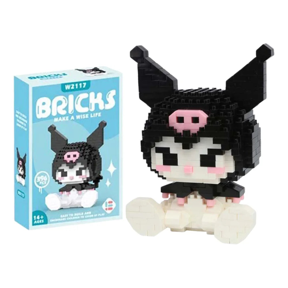 Sanrio Hello Kitty Building Blocks – Kuromi, My Melody & Cinnamoroll