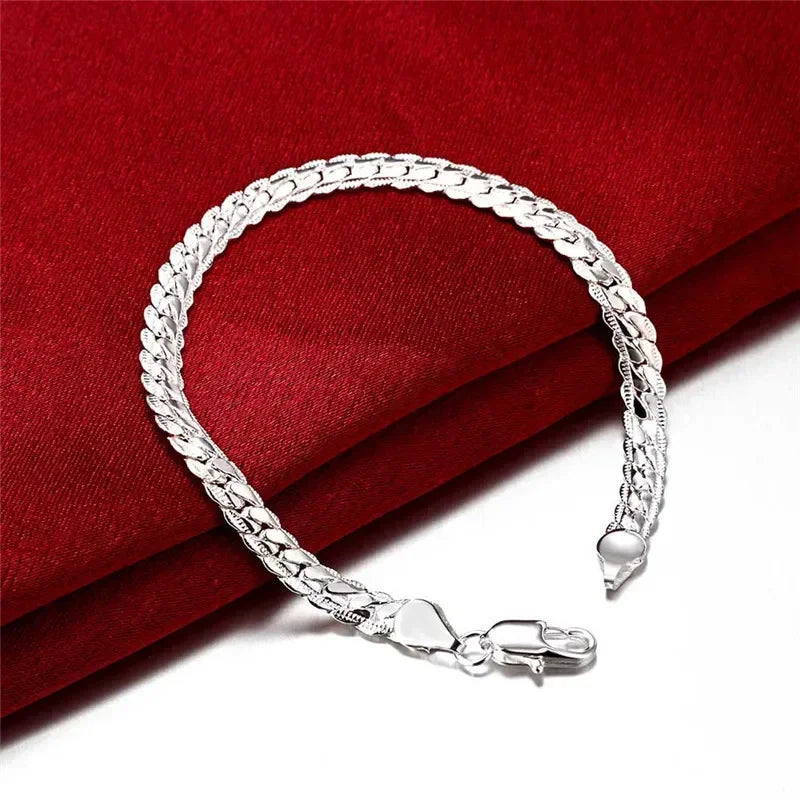 Classic 925 Silver Chain Set