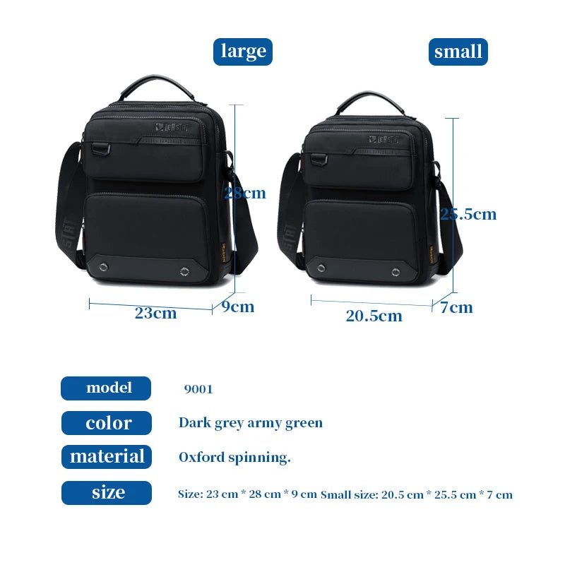 Bag for Men Messenger Bag Business Men Shoulder Bag Fashion Handbag Men Bag Waterproof Bolso Hombre