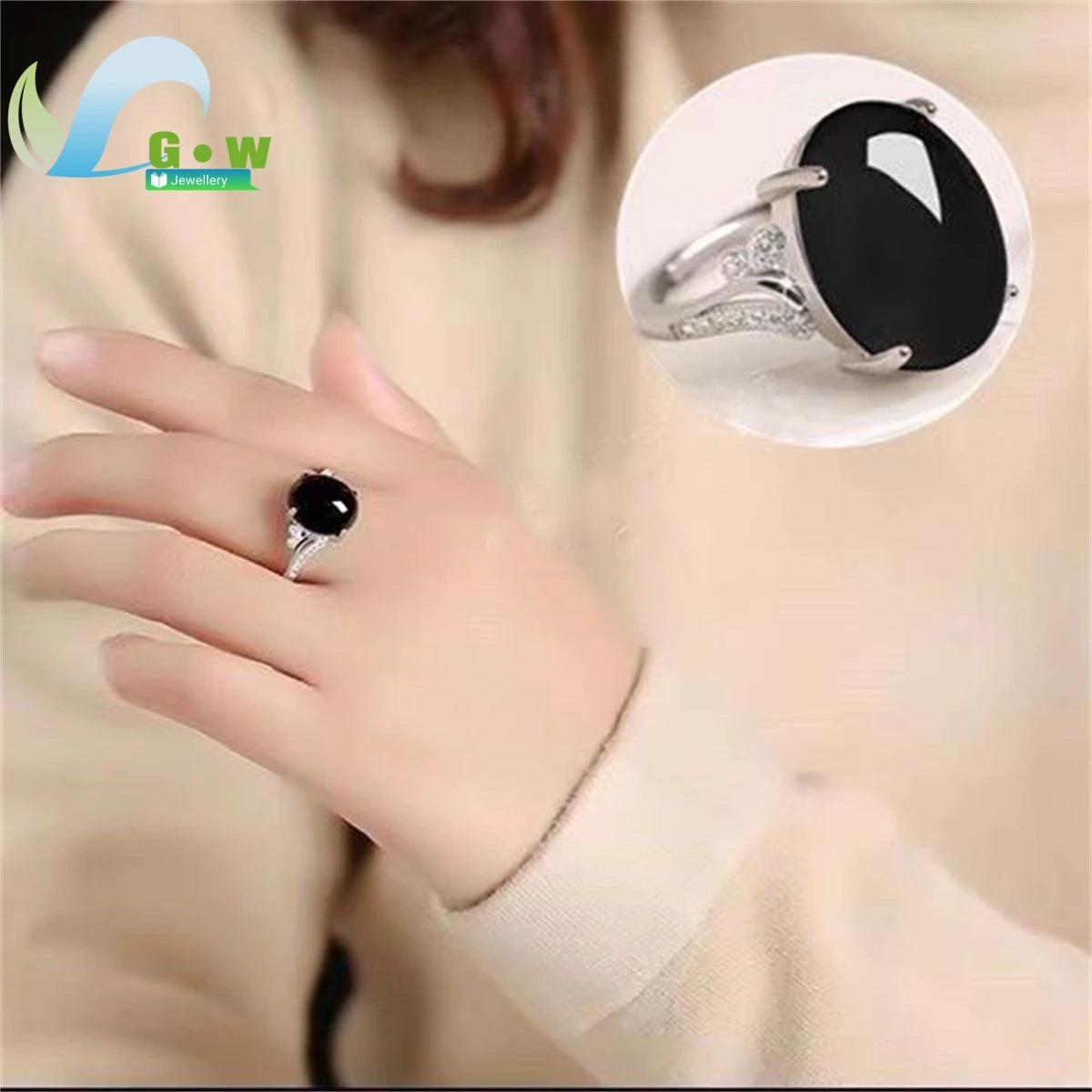 Red Agate Jade Ring Female Opening Adjustable Simple Style Chalcedony Sterling Silver Ring for Mom Women Rings Fine Jewelry Gift