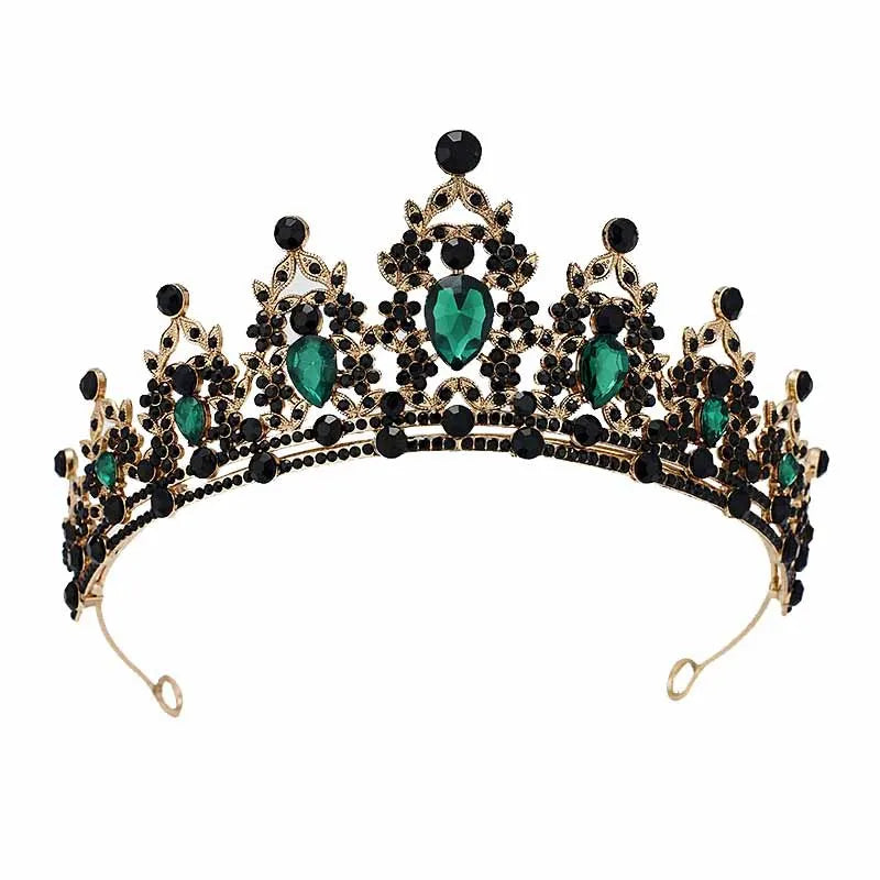 Crystal Crown Tiara Bridal Rhinestone Headband Hair Jewelry For Women Queen Party Crown Wedding Dress Gift Hair Accessories