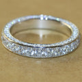 Wholesale Eternity Band Promise ring 925 Sterling silver Diamond cz Engagement Wedding Rings for women Men Finger Party Jewelry