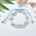 Summer Beach Shell Anklet For Women Bohemian Braided Rope Adjustable  Chain Bangle Girls Leisure Vacation Jewelry