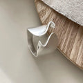 XIYANIKE Hip Hop Geometric Irregular Wide Cuff Finger Rings For Women Girl Fashion New Jewelry Gift Party Rock Anillos Mujer