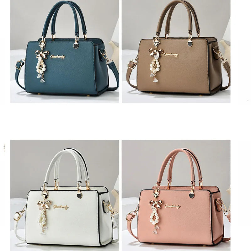 New Women bag Shoulder bag Handbag for women 2026 Crossbody bag pattern PU Portable bucket bag ladies messenger bag