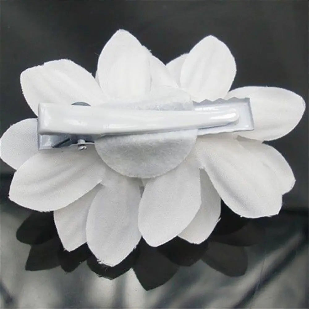 Orchid Flower White Fashion Wedding Summer Hair Clip Hair Accessories