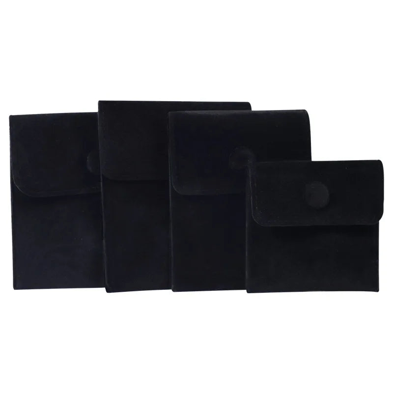 1pcs Jewellery Pouch Packaging Bag Soft Velvet Gift Bracelet Necklace Earrings Rings Storeage Custom Logo