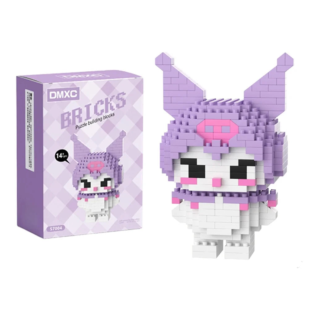 Sanrio Hello Kitty Building Blocks – Kuromi, My Melody & Cinnamoroll