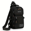 Men's Chest Bag Multifunctional Molle Waist Pack Travel Lightweight Handbag Outdoor Hiking Cycling Crossbody Bag Large Rig Pouch