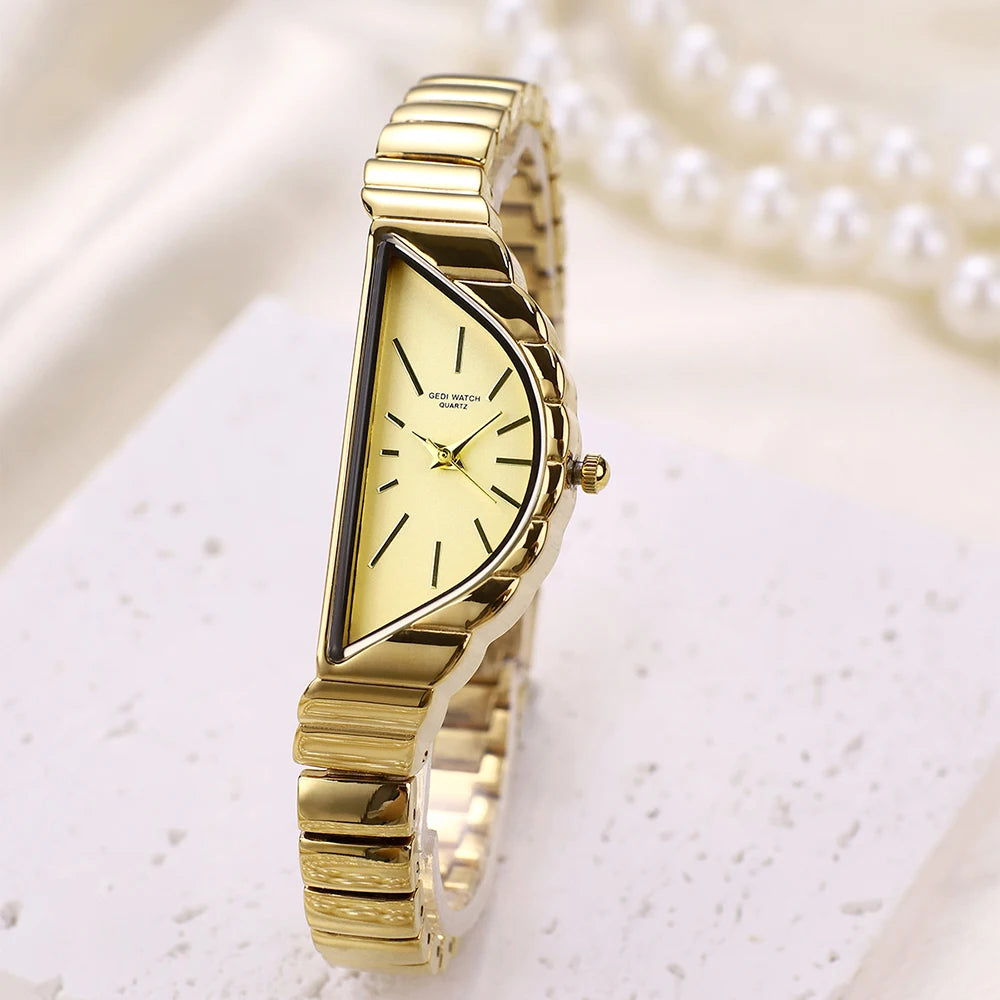 GEDI High-end Niche Woman Watch Vintage Luxury Women's Wristwatch Elegant Fashion Waterproof Alloy Quartz Women Watches New