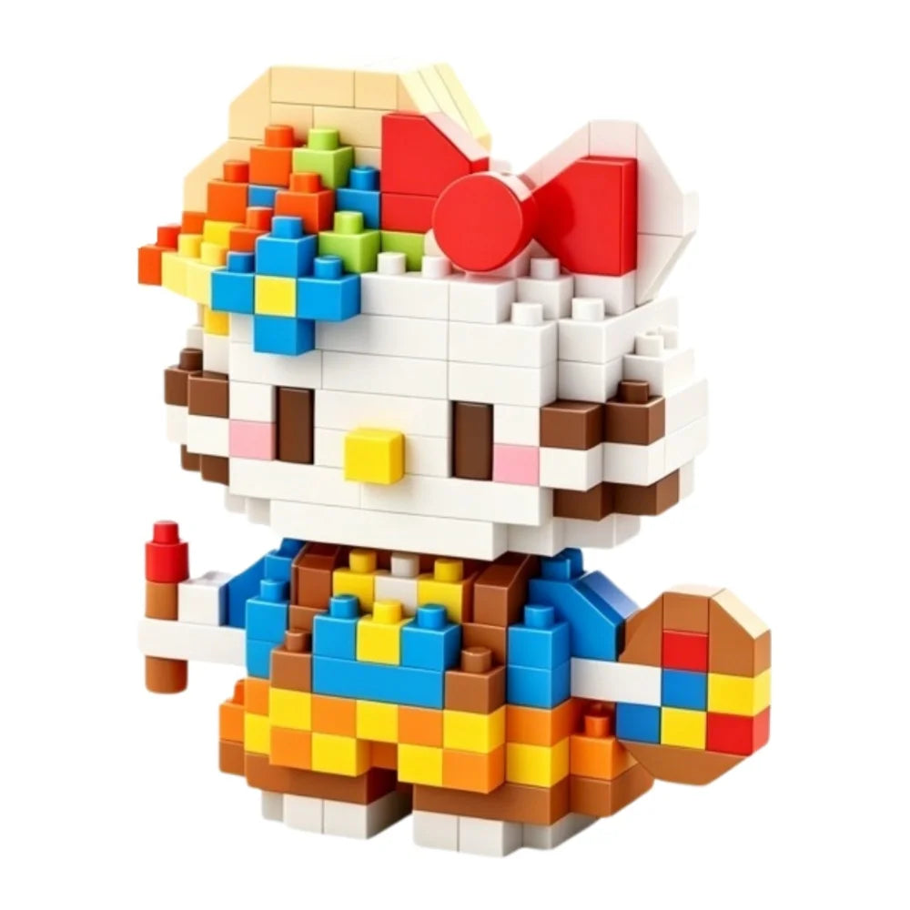 Sanrio Building Blocks – Hello Kitty & Kuromi DIY Figures