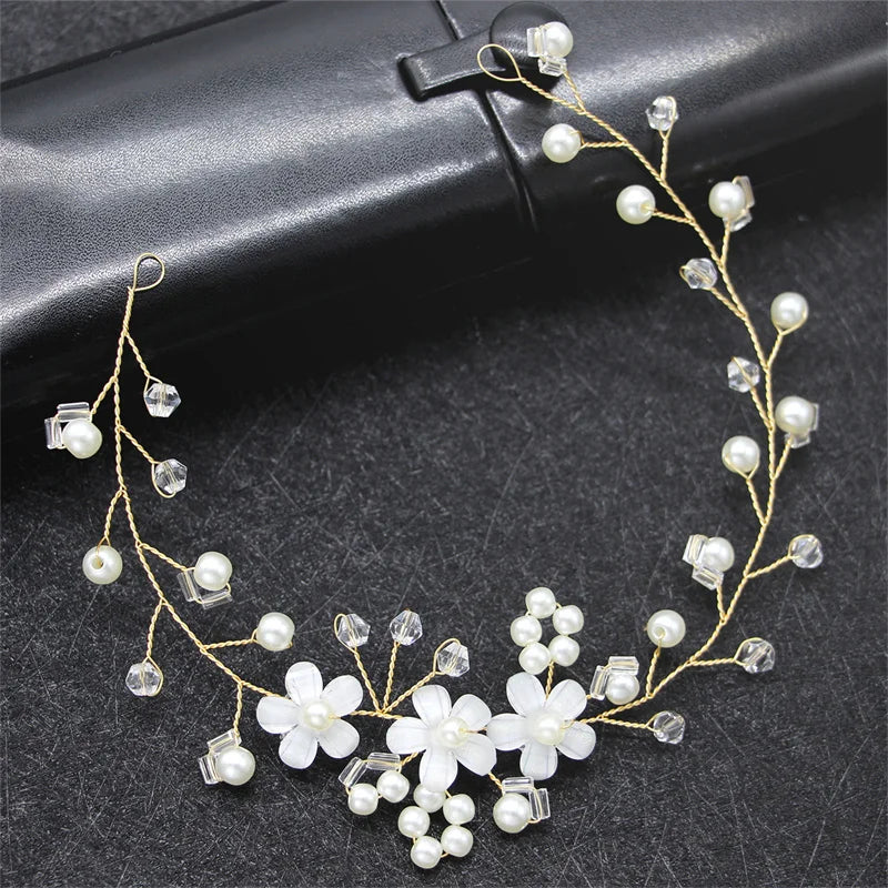 Pearl Rhinestone Wedding Hair Combs Hair Accessories For Women Accessories Hair Ornaments Jewelry Bridal Headpiece