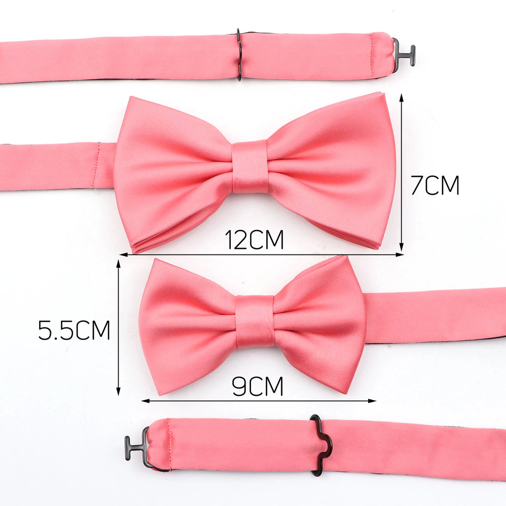 Fashion Men Kids Suspender Bowtie Sets For Wedding Party Festival Gift Brown Khaki Elastic Y-back Straps Pants Shirt Accessory