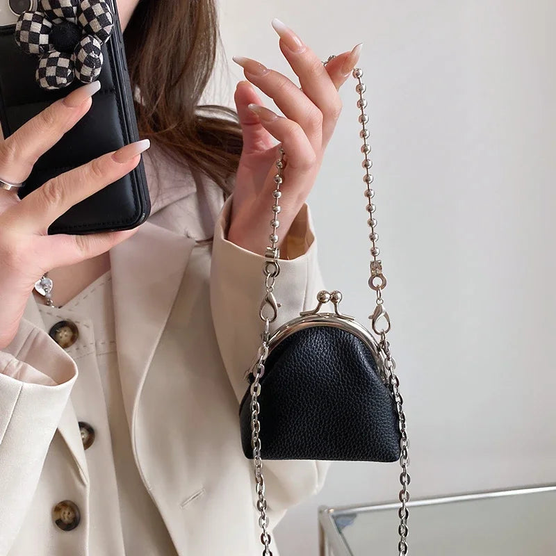 2024 New Mini Shoulder Bags for Women Cute Chain Lipstick Bag Designer Purse Crossbody Bag