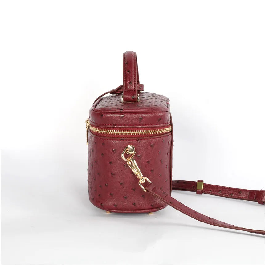 Casual Summer Ostrich Pattern Underarm Women's Crossbody Bag Commute Simple Design Single Shoulder Bag Commuter Tote Bag