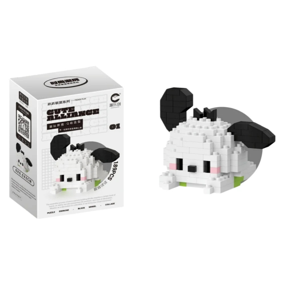 Sanrio Hello Kitty Building Blocks – Kuromi, My Melody & Cinnamoroll