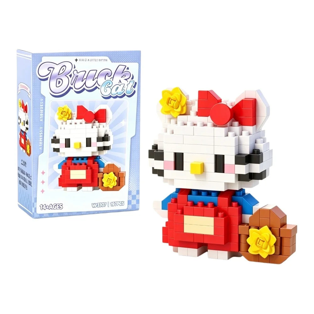 Sanrio Hello Kitty Building Blocks – Kuromi, My Melody & Cinnamoroll