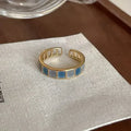 New Simple Daisy Flower Ring For Women Fashionable Personalized Daily Accessory Party Jewelry Birthday Anniversary Gifts